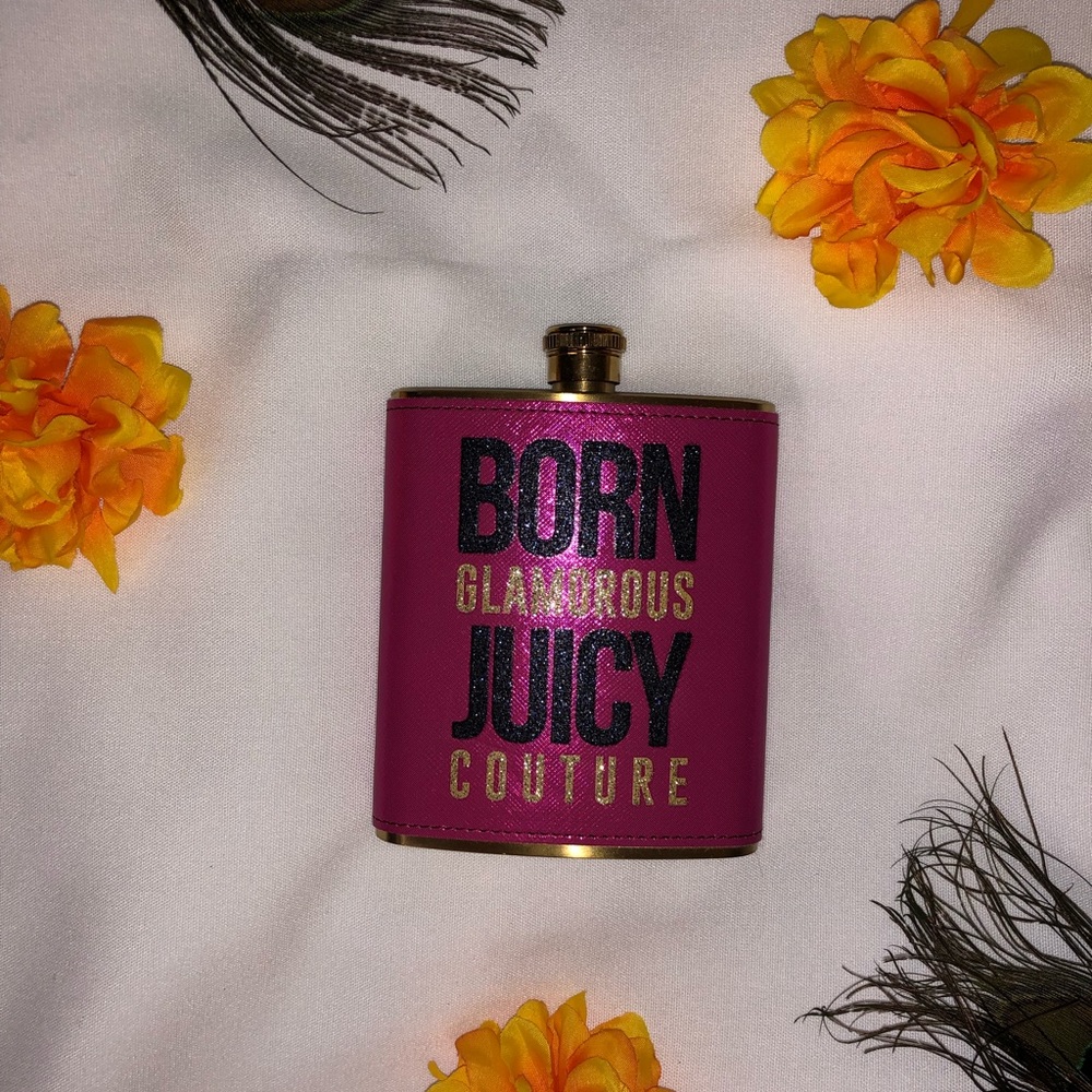 Juicy Couture Stainless Steel Flask